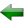 Fleche gauche vert icon