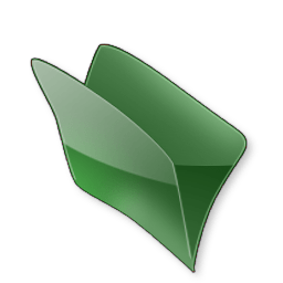 Dossier vert icon