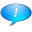 Chat bleu icon