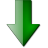 Fleche-bas-vert icon