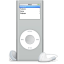 iPod nano argente icon
