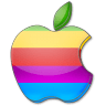 Apple-multicolor icon