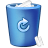 Bin-blue icon
