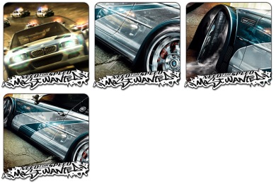 NFS Most Wanted Icons