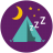 Tent Sleep icon