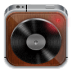 Music-player-wood icon