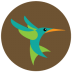 Seo-hummingbird icon