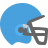 Football-helmet icon