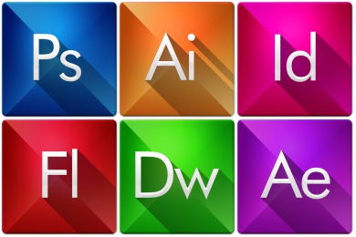 Triangle Adobe Icons