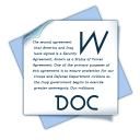 Filetype-doc icon