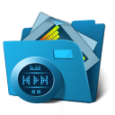Folder multimedia icon