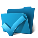 Folder-ok icon