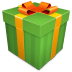 Christmas-Gift-green icon