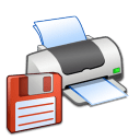 Hardware Printer Floppy icon