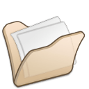 Folder beige mydocuments icon