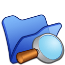 Folder blue explorer icon