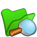Folder-green-explorer icon