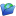 Folder blue internet icon