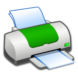 Hardware Printer Green icon