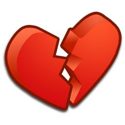 Misc Heart broken icon