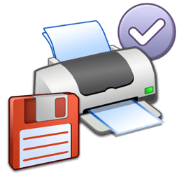 Misc Printer Floppy Default icon