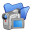 Folder-blue-videos icon