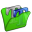 Folder-green-font2 icon