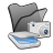 Folder-black-scanners-cameras icon