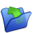 Folder-blue-parent icon