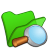 Folder-green-explorer icon