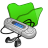 Folder-green-mymusic icon