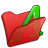 Folder-red-font1 icon