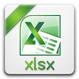 Xlsx Icon | Basic Filetypes 2 Iconset | TraYse101
