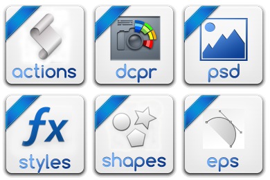 Photoshop Filetypes Icons
