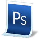Document adobe photoshop icon