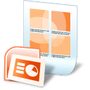 Document powerpoint icon