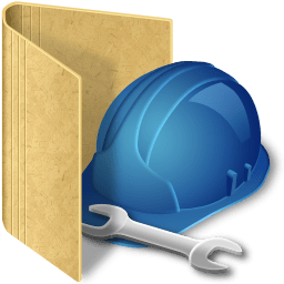 Folder tools icon