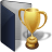 Folder-blue-award icon