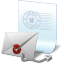 Seal secure email icon