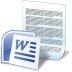 Document-word icon