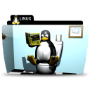 Linux toilet icon