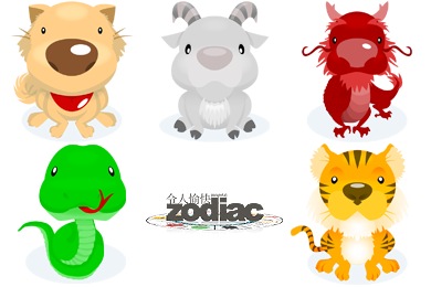 Delightful Zodiac Icons
