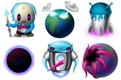 Space Invaders Icons