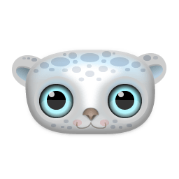 Snow leopard icon
