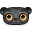 Black leopard icon