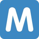 Letter M icon