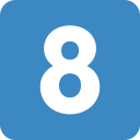 Number 8 icon