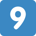 Number-9 icon