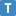 Letter T icon