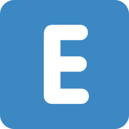 Letter E icon